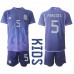 Billige Argentina Leandro Paredes #5 Børnetøj Udebanetrøje til baby VM 2022 Kortærmet (+ korte bukser)